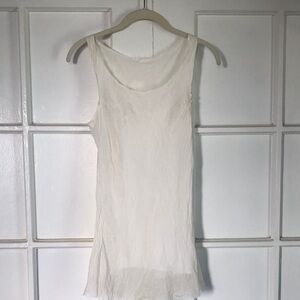Dosa tissue silk and cotton muslin tank